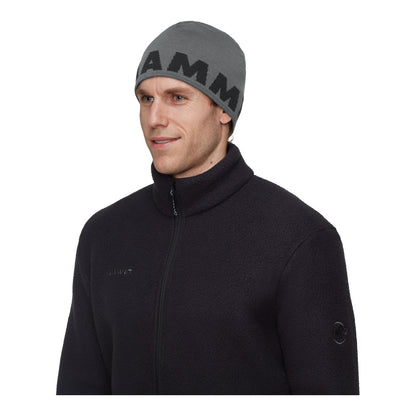 Caciula Mammut Logo Steel-Black