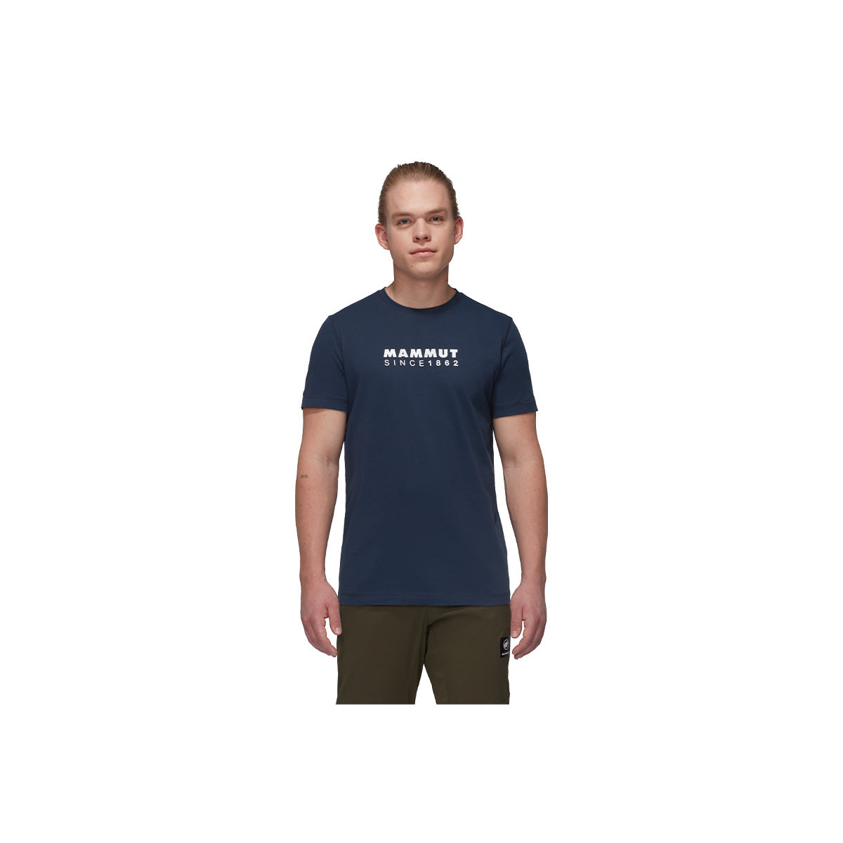 Tricou Barbati Mammut Core Logo Marine