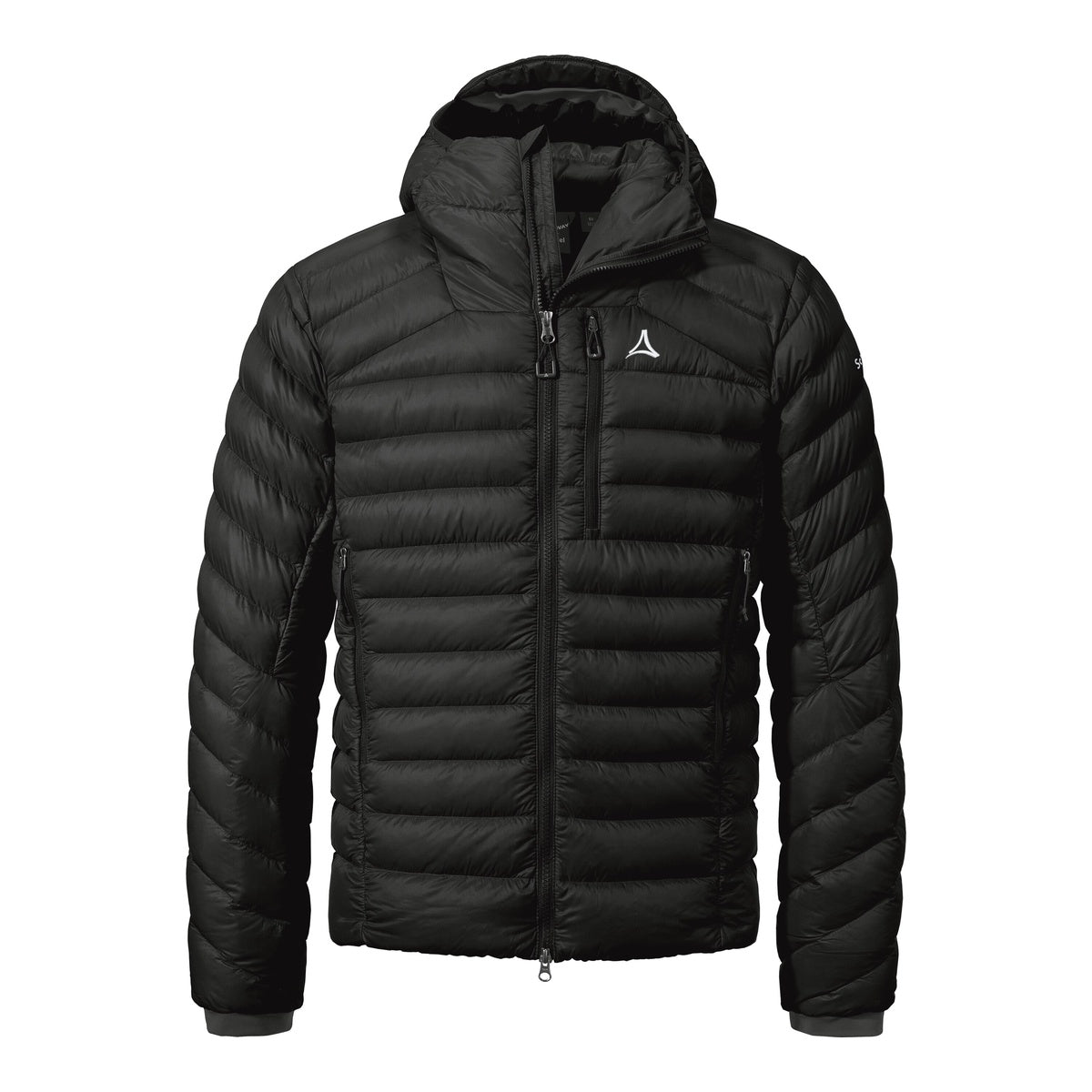 Jacheta Barbati Down Schoffel Silvretta Black