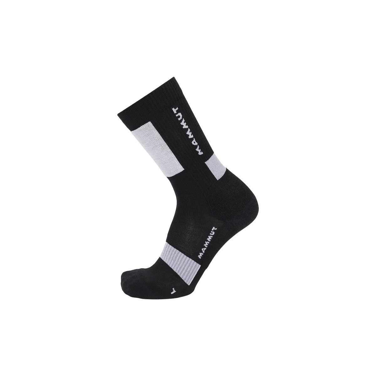 Sosete Drumetie Mammut Socks Mountaineering Lightweight Merino Crew Black-White