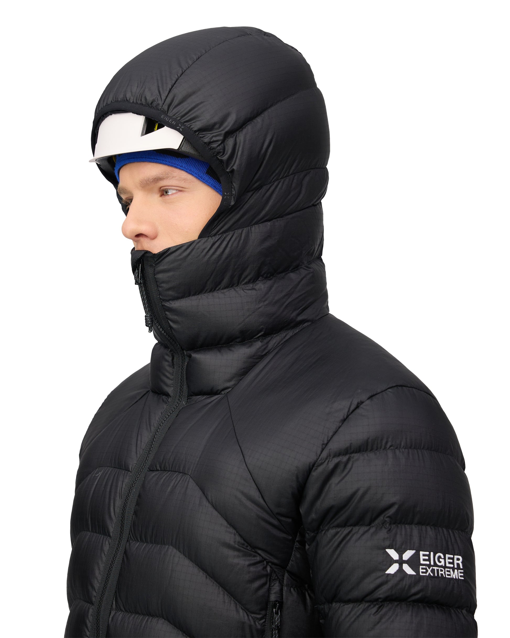 Jacheta Barbati Mammut Eiger Nordwand Light Down In Hooded Black