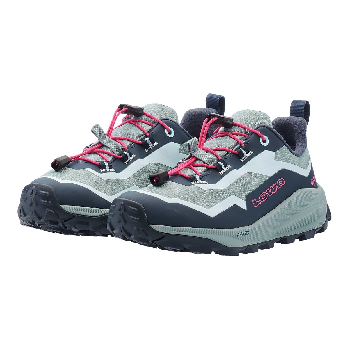 Pantofi Drumetie Baieti Lowa Trailux GTX Lo Jr Navy