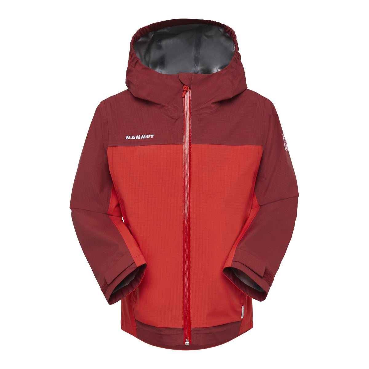 Jacheta Copii Mammut Taiss HS Hooded Mammut Red-Dark Mammut Red