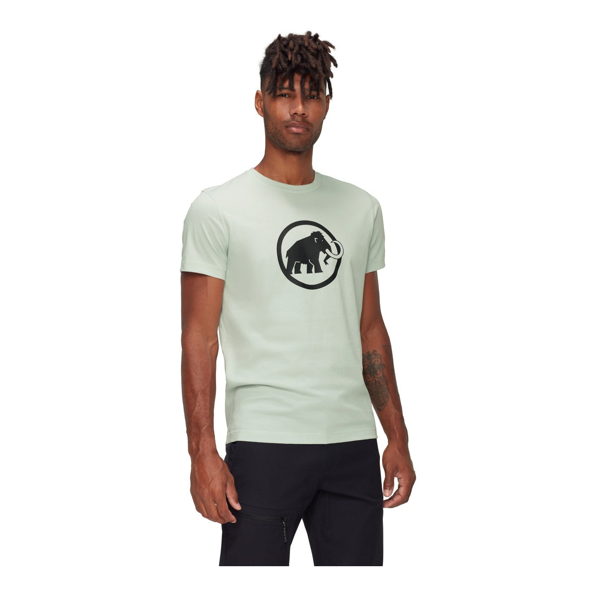 Tricou Barbati Mammut Core T-Shirt Classic Silver Sage